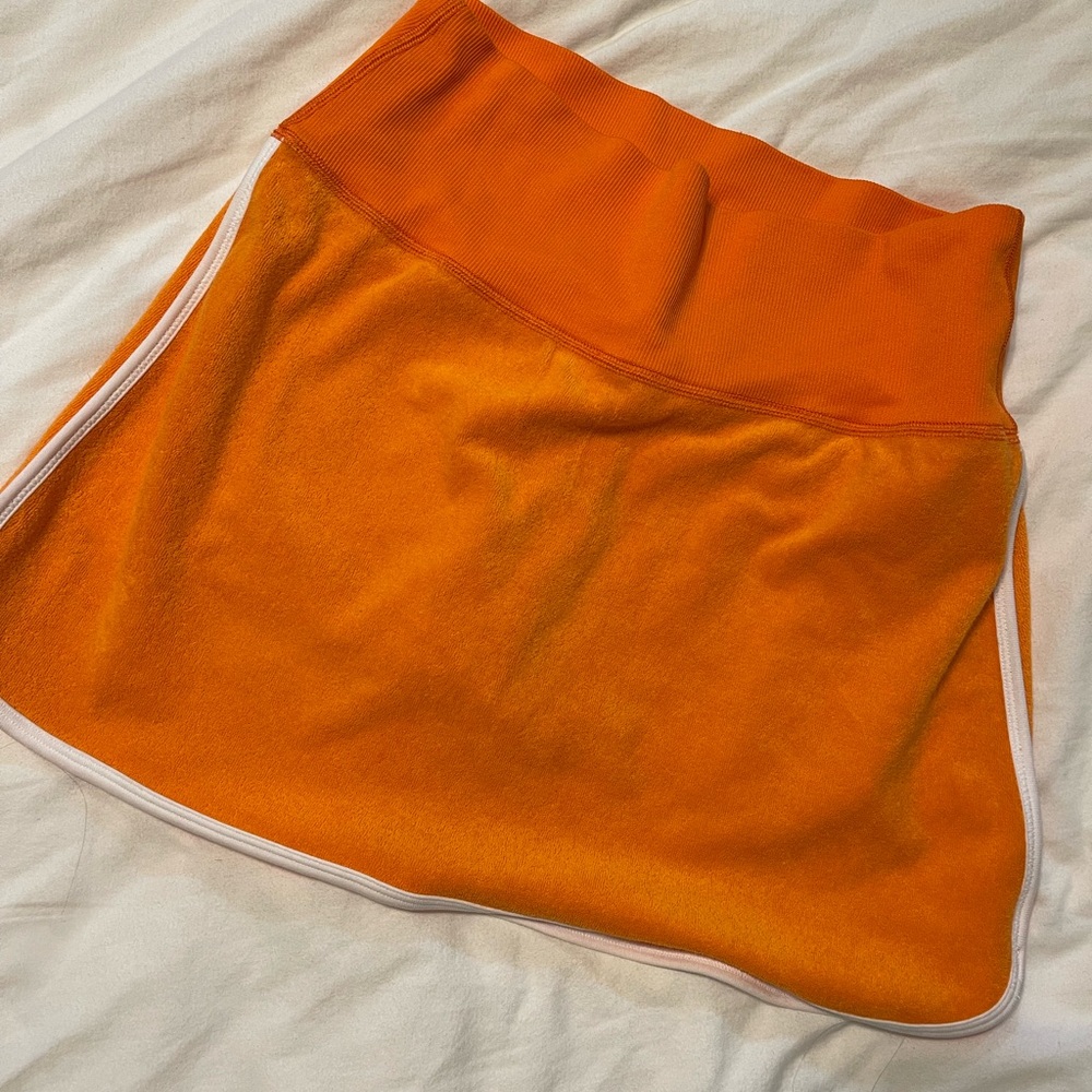 Aerie Orange Athletic Skort